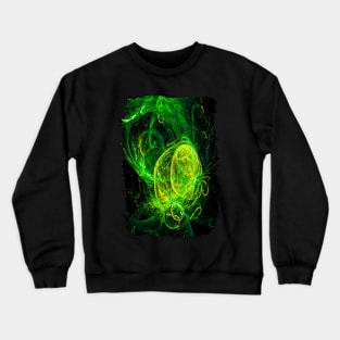 Alien Gold Green Crewneck Sweatshirt